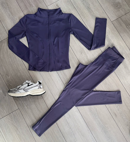 Teenage/Ladies Purple Louella Gym Set