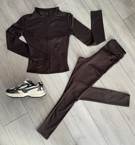 Teenage/Ladies Brown Louella Gym Set