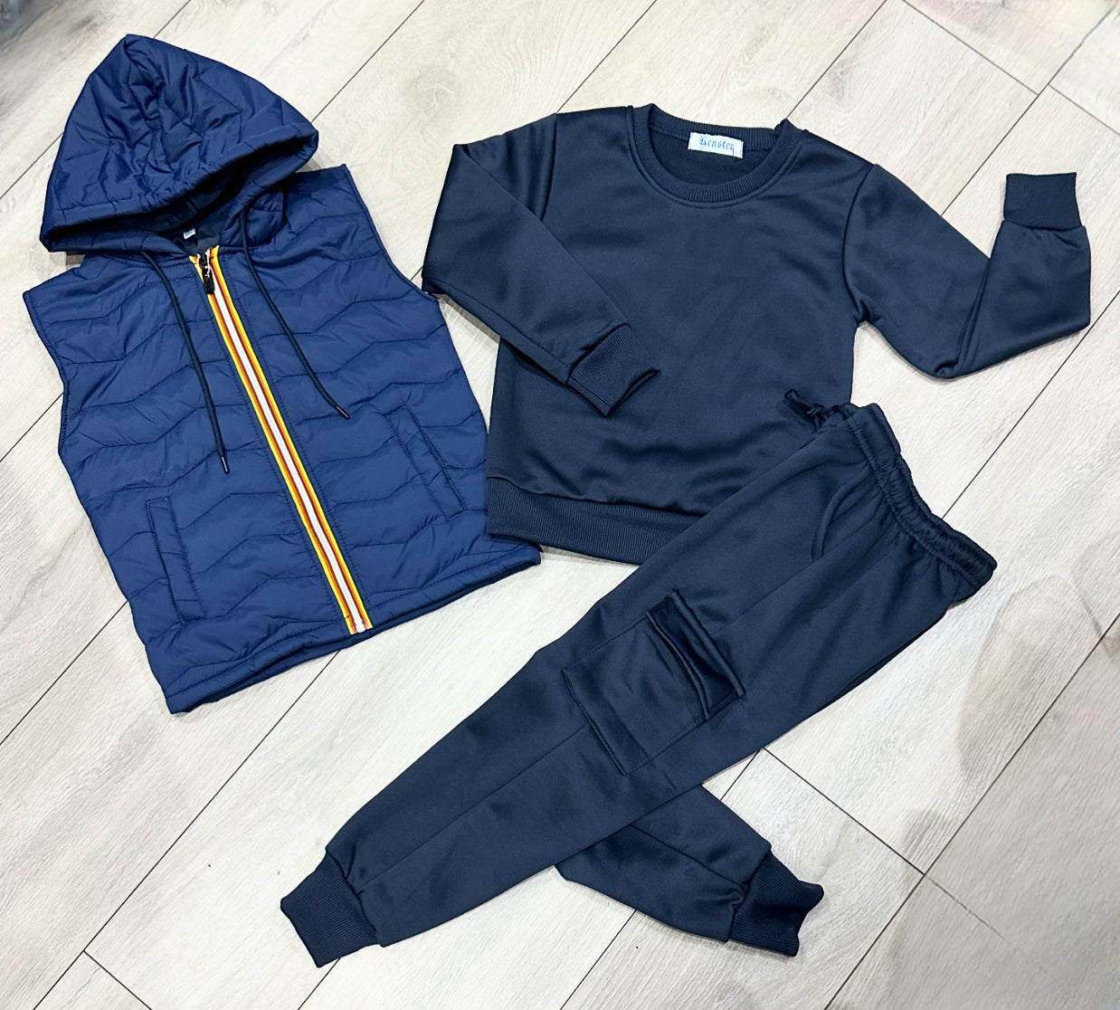 Navy Ezra Tracksuit & Gilet