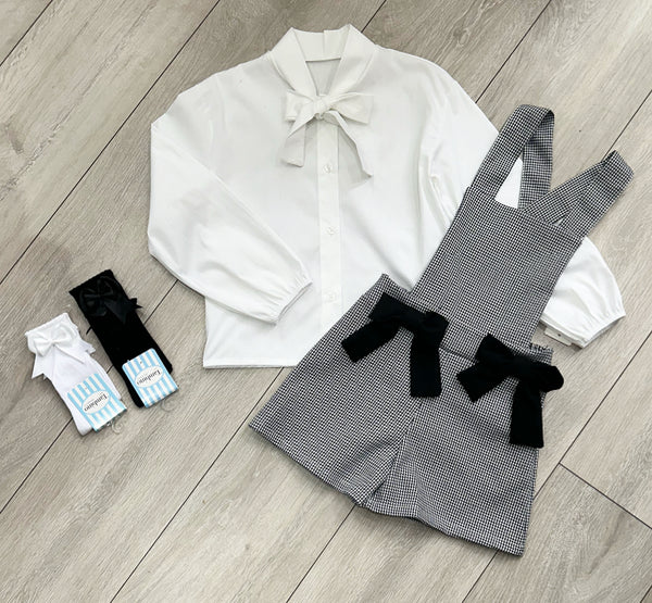 Black Cielo Pinafore & Shirt