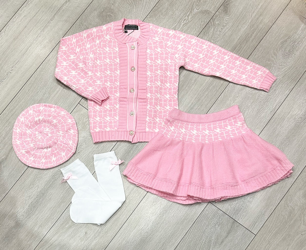 Skirt set for baby 2024 girl