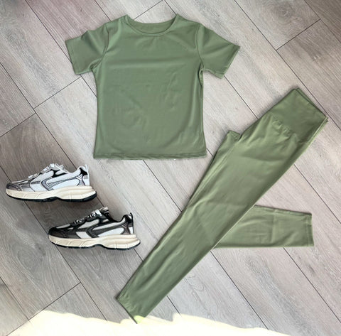 Teenage/Ladies Khaki Bronya Gym Set