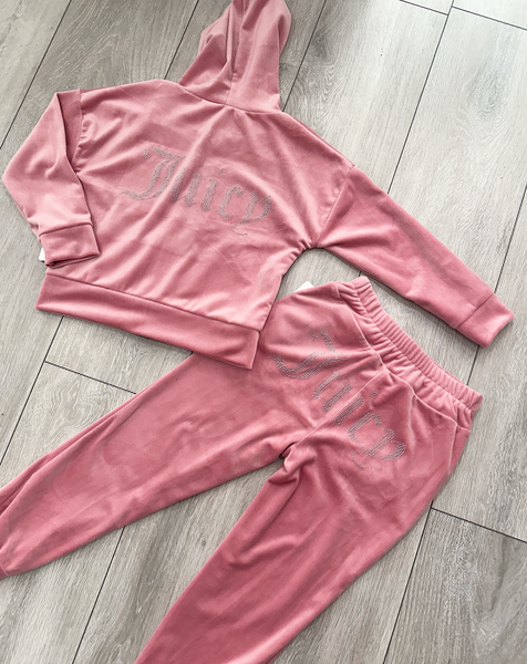 Pink Juicy Studded Tracksuit