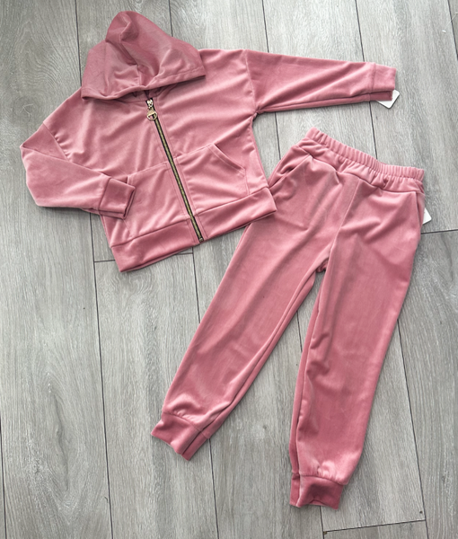 Pink Juicy Studded Tracksuit