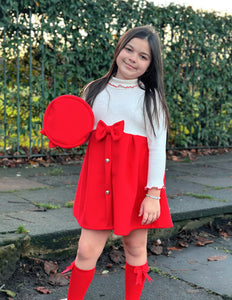 Red Delilah Dress & Beret