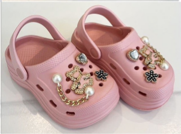 Pink Chunky Clogs