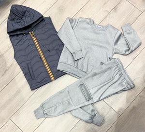 Grey Ezra Tracksuit & Gilet