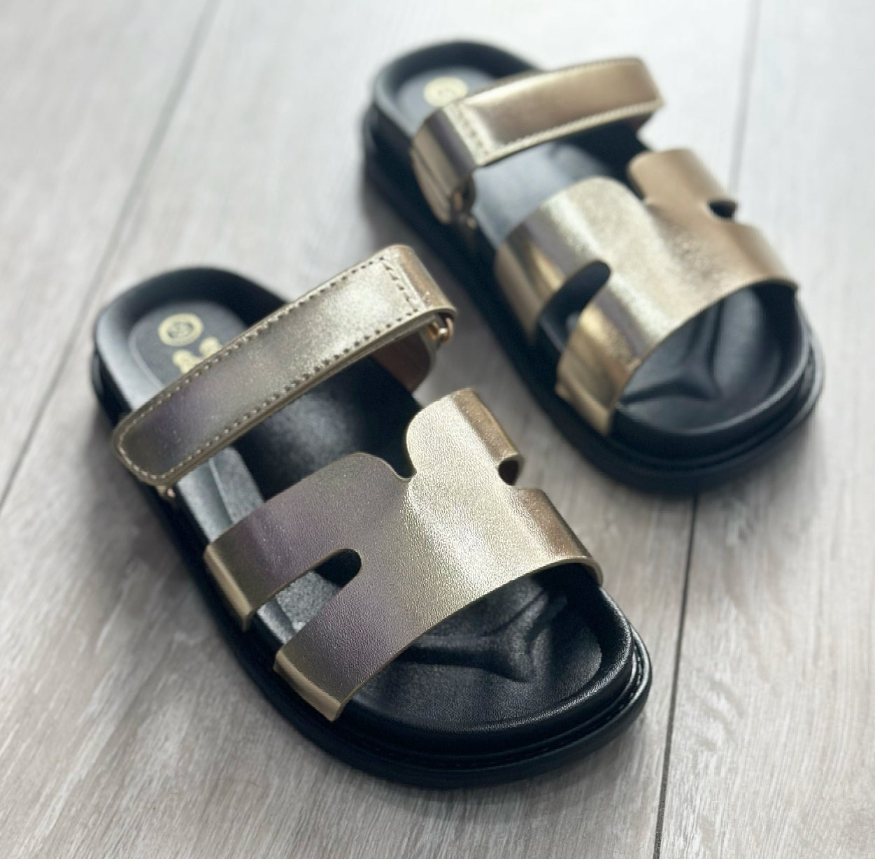 Gold Madelyn Sandals