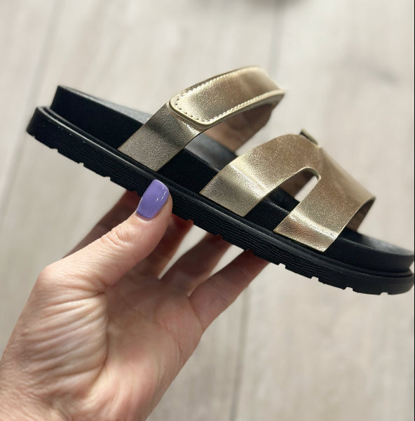 Gold Madelyn Sandals