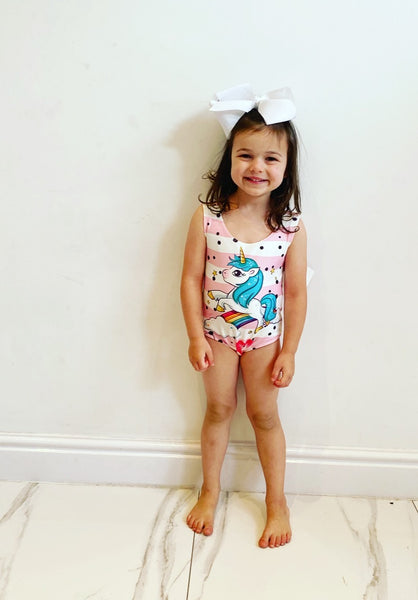 Unicorn Swimming Costume