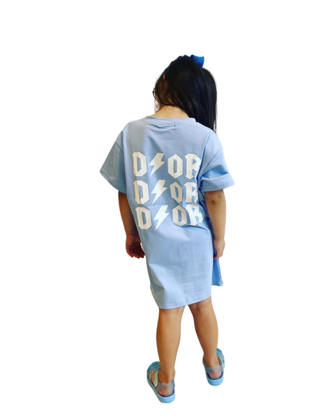 Blue Didi TShirt Dress NO EXCHANGE/NO RETURN