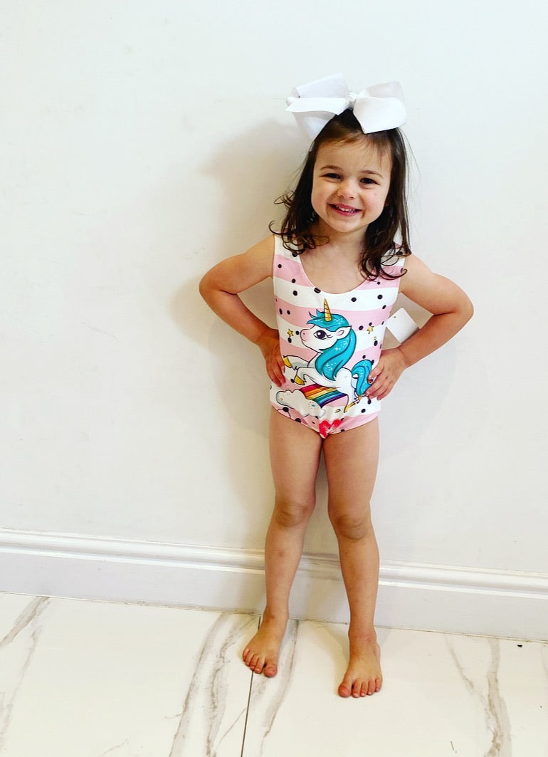 Unicorn Swimming Costume